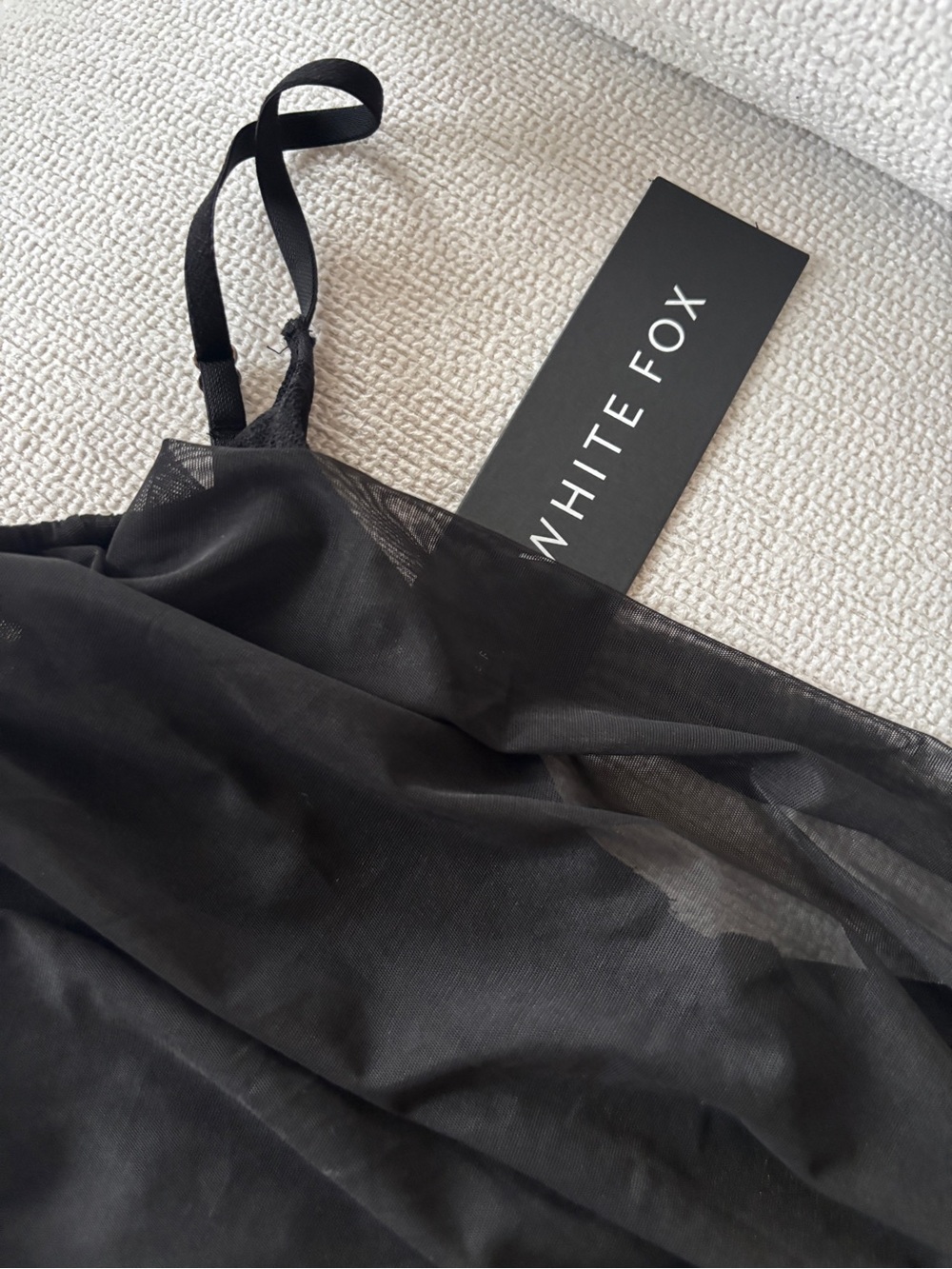 Heavenly Hour Bustier Black by White Fox Size M New - Picture 5 of 6